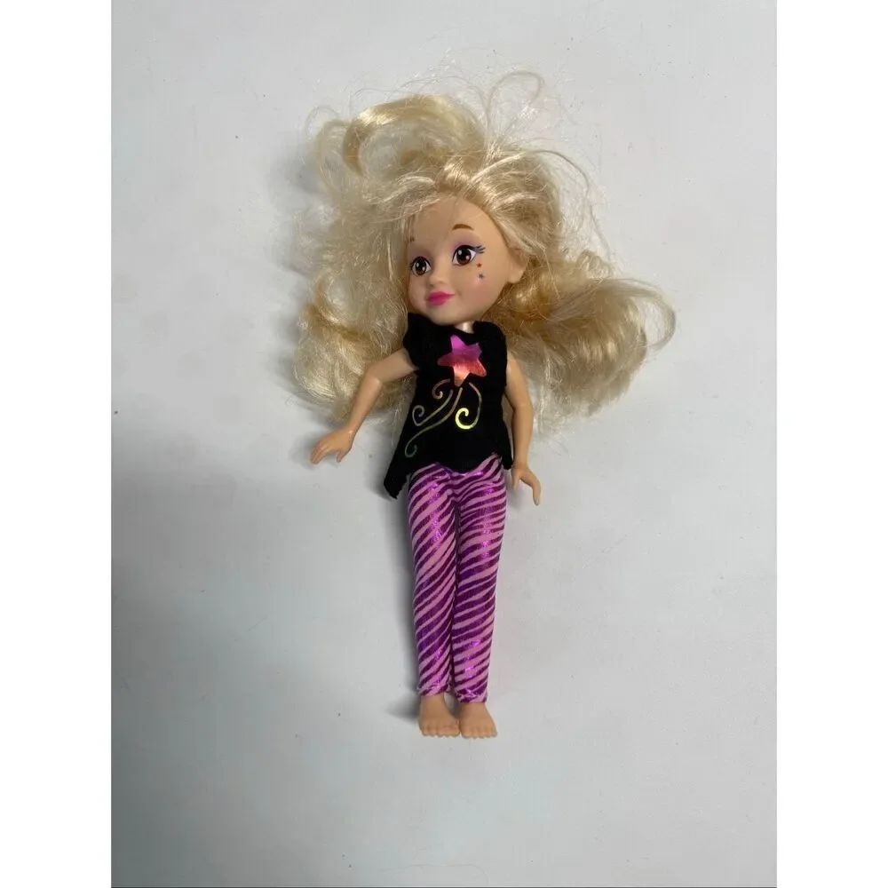 Jazwares Like Nastya My BFF Nastya Doll 8” Rock Star Dressed No Shoes